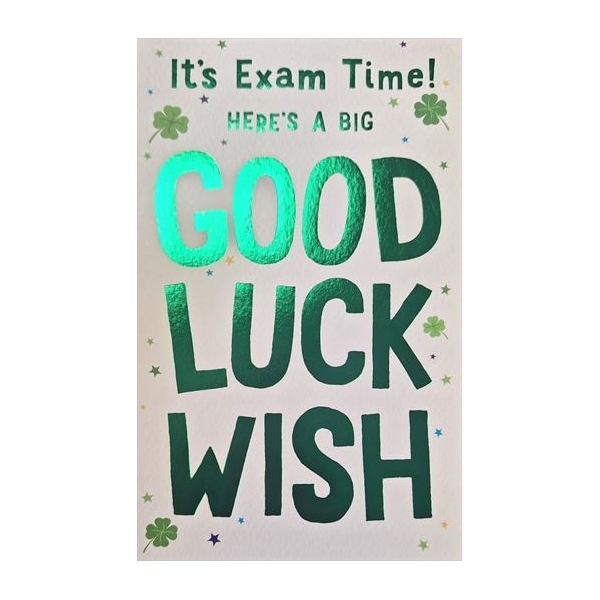 Exam Good Luck