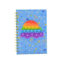 Fidget Pop It Notebook – Car