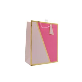 Large Gift Bag Abstract Pink