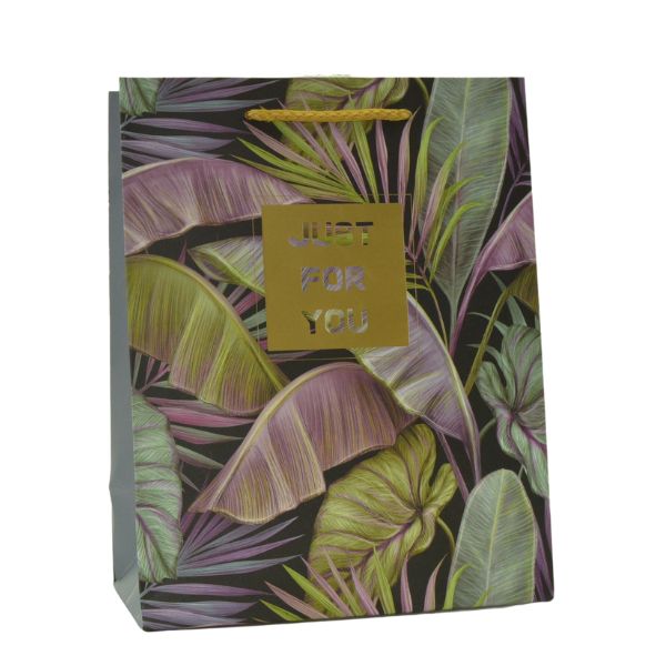 Large Gift Bag Palms Just For You