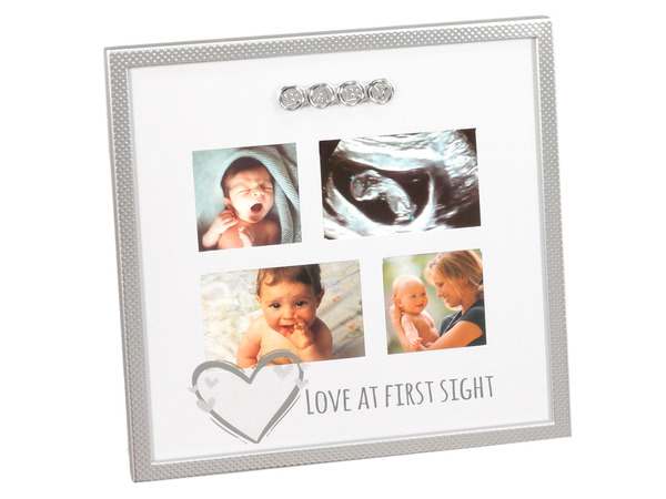 Baby 4 Picture Square Frame