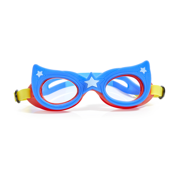 Aqua2ude Swimming Goggles Superhero Blue