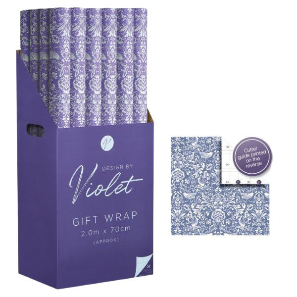 2M Gift Wrap Artisan Lavender 24/Box