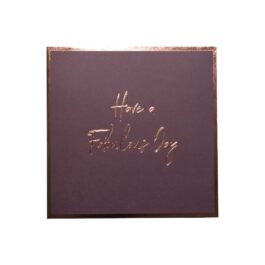 Square Card ‘Fab Day’ – Desert Sand