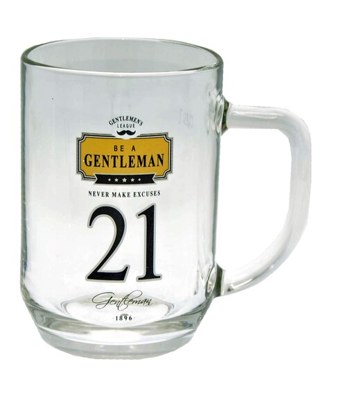 Gentlemen’s 21st Beer Glass