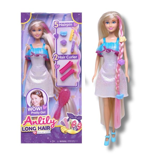 Anlily Doll Long Hair 30cm