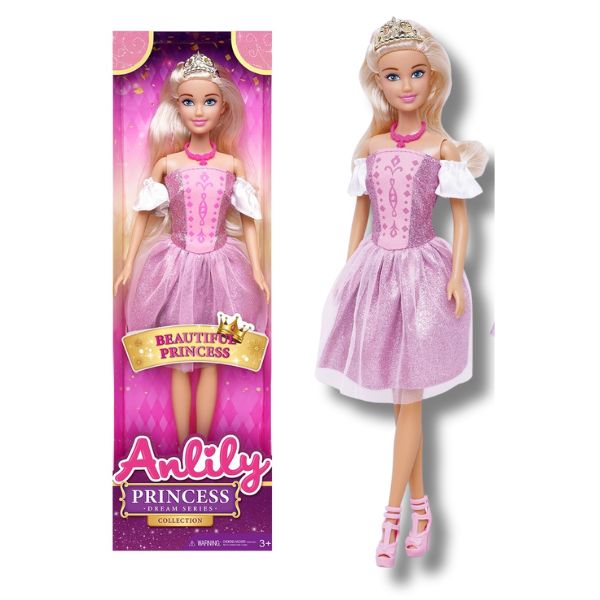Anlily Doll Princess Purple 30cm