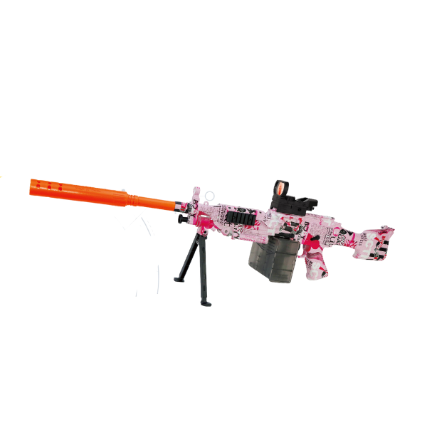 Gel Water Blaster – Pink with Tripod/Infrared and accessories 73cm