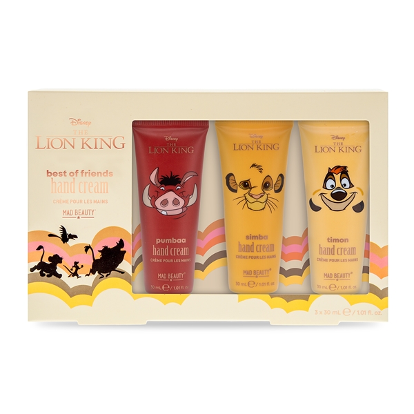 Lion King Hand Cream Trio by Mad Beauty