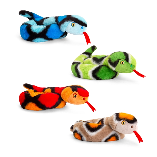 Keeleco Coiled Snakes 65cm – Set/4 Assorted