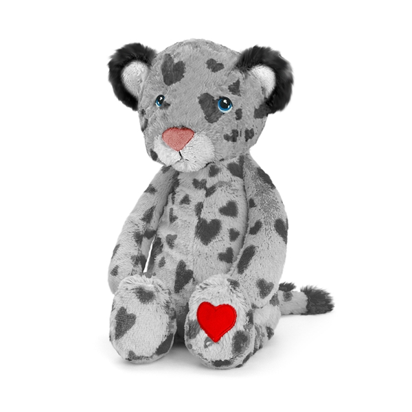 Keeleco Wild Snow Leopard with Heart 20cm
